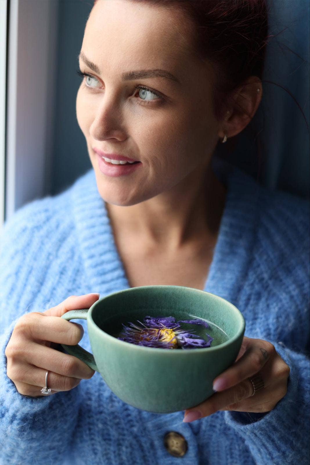 Blue Lily Healing - Wholesale Loose Tea - Blue Lily (Blue Lotus) Flower Tea2