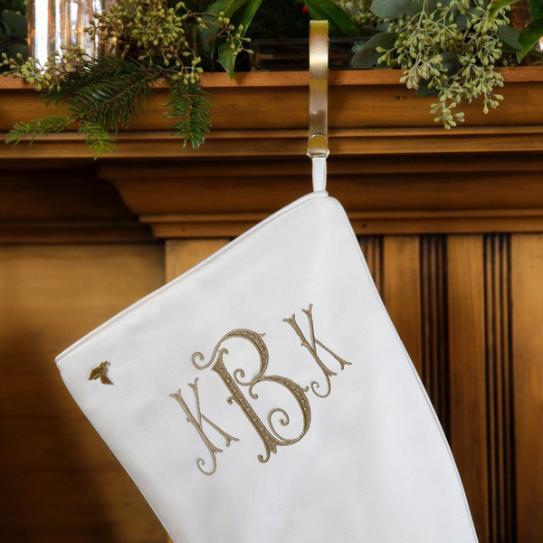 Fig & Dove - Wholesale Holiday Stocking - Ivory Christmas Stocking3