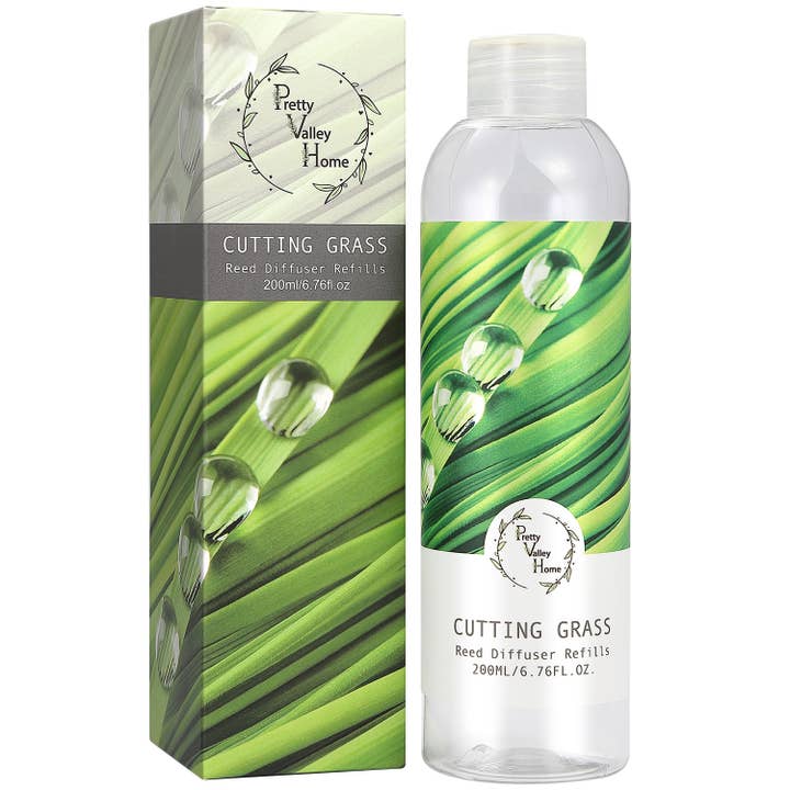 Reed Diffuser Oils 200ML 6.76 Fl oz Fragrance Oil - Cutting Grass for wholesale by Pretty Valley Home