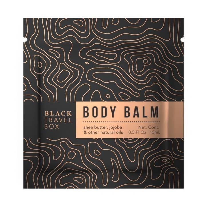 .5oz Body Balm Packette for wholesale by BlackTravelBox