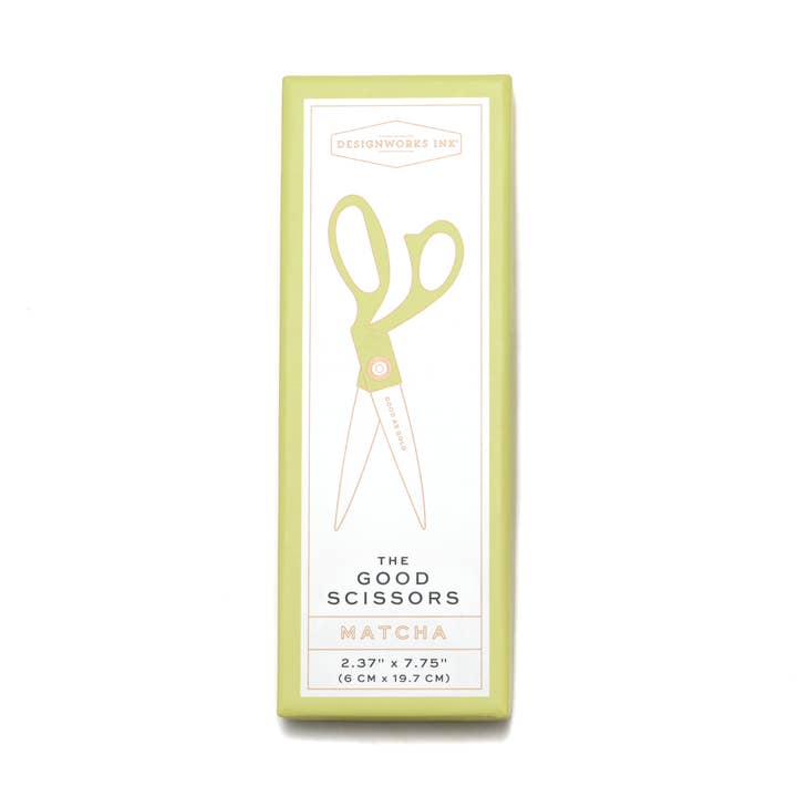 DesignWorks Ink - Wholesale Scissors - Painted Handle Etched Gold Stainless Steel Scissors
