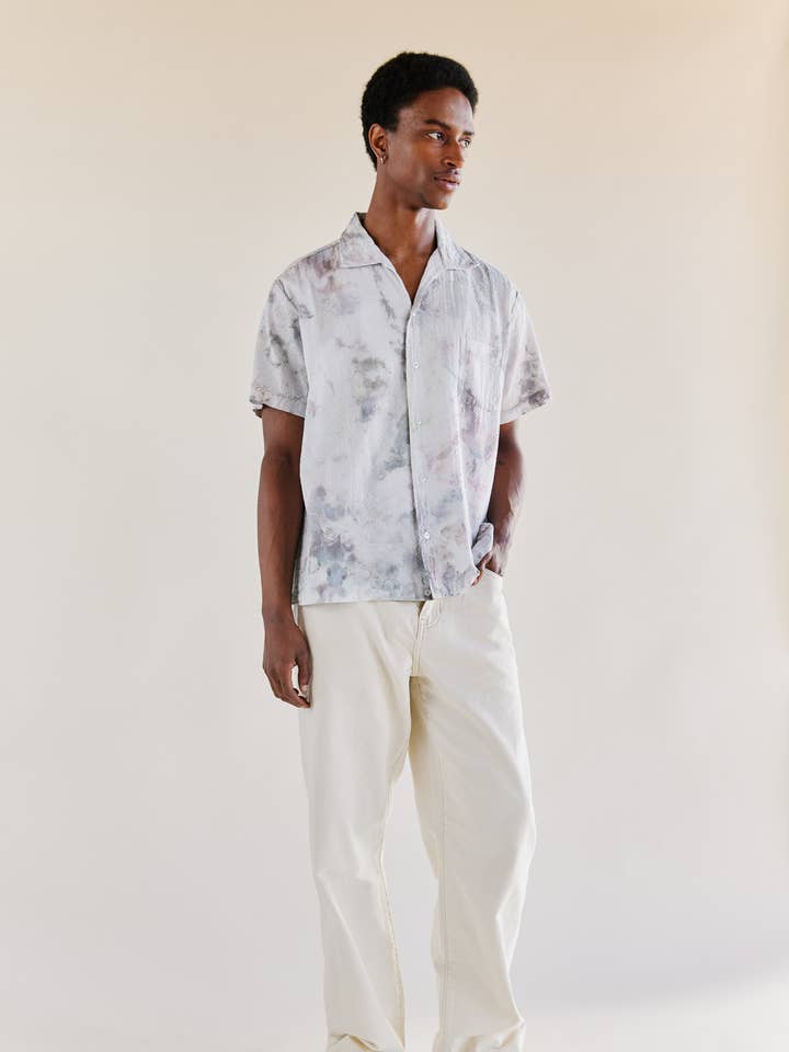 Riverside Tool & Dye - Wholesale Button Down Shirt - Men's - Louie Shirt in Seersucker1