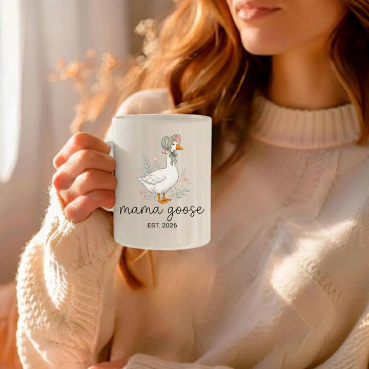 Mamma Gås Grundad 2026 Lantlig gåsmamma-mugg för wholesale av BearCrafts
