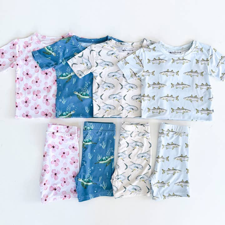 Short Sleeve with Shorts Two Piece Sets (2T- 7/8) for wholesale by Brittany Hartt Designs