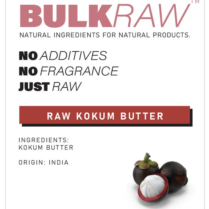 Bulk Raw – Großhandel Körperbutter/-balsam – Rohe Bio-Kokum-Butter