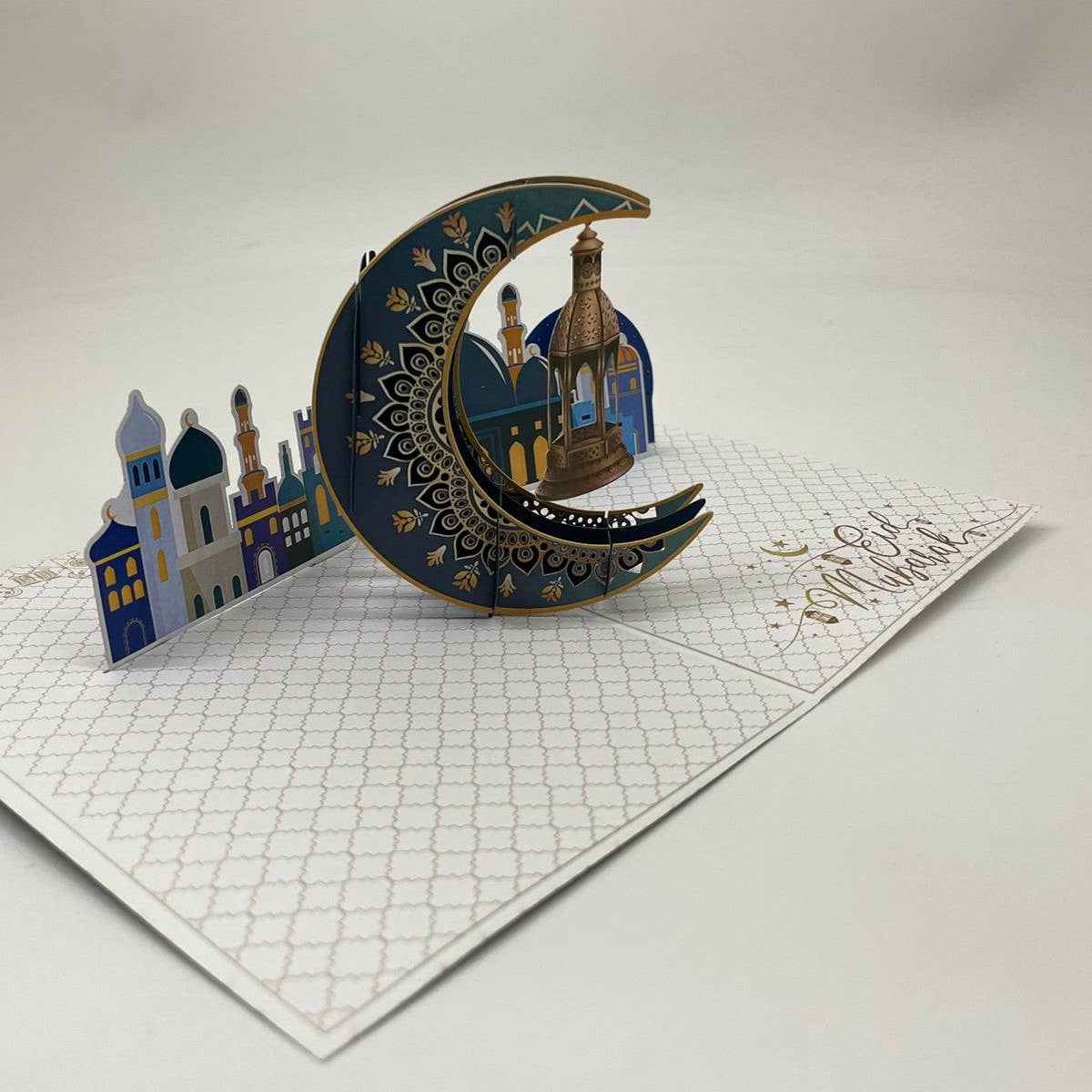Cardstalked - Wholesale Eid & Ramadan Card - Cardstalked Stunning Pop-Up Eid Mubarak Greeting Card3