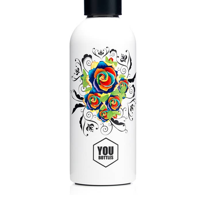 Thermal bottle 500ml — Lucky Roses for wholesale by YouBottles