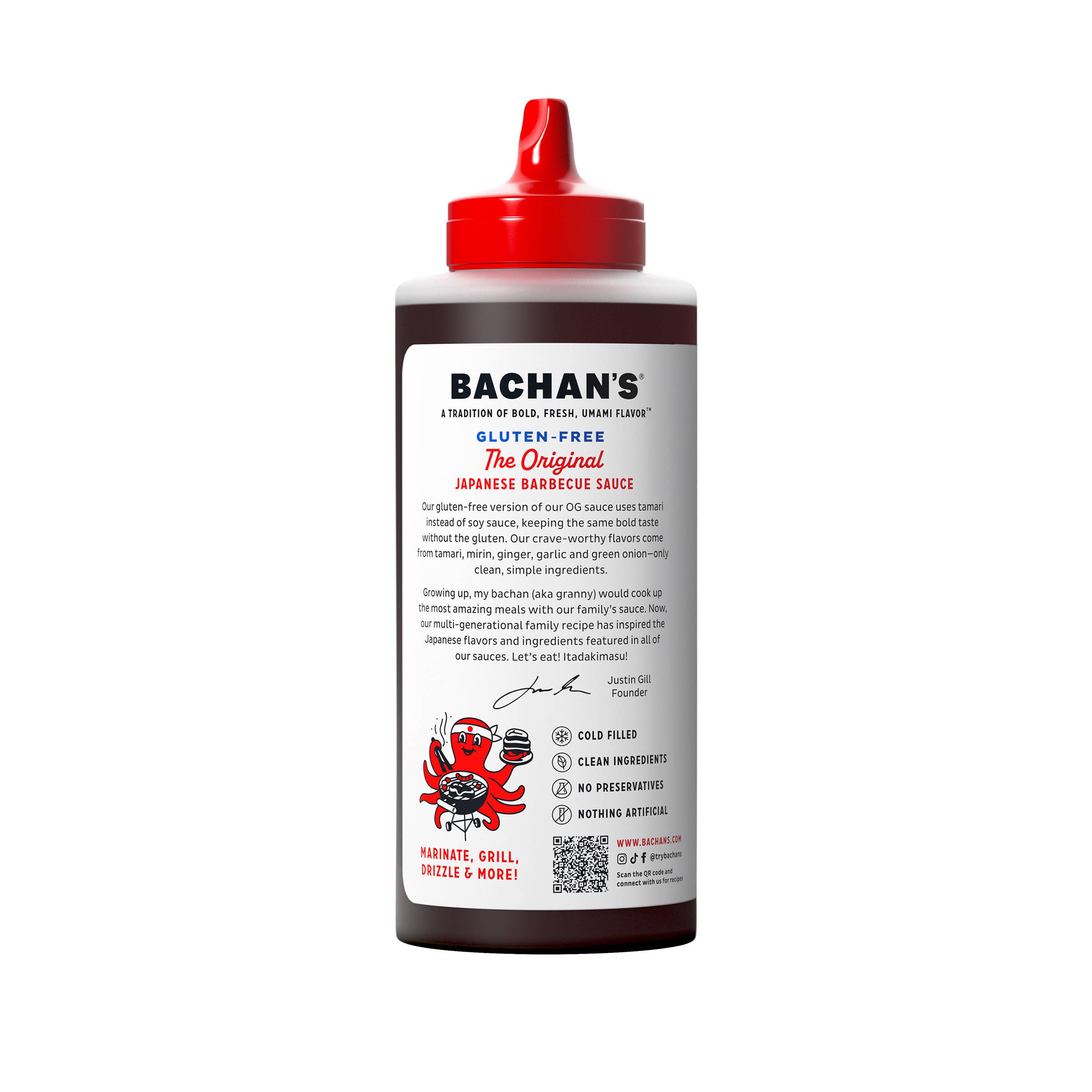 Bachan's - Wholesale BBQ Sauce - Gluten-Free Japanese Barbecue Sauce, 17oz1