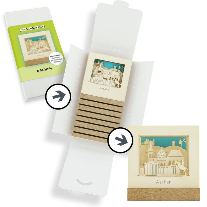 SILHOUBOX - Wholesale Decorative Tabletop Object - Aachen Silhoubox M — gift item2