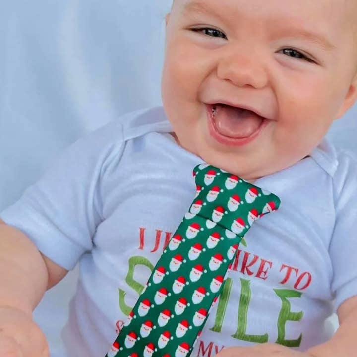 Tasty Tie® - Wholesale Teether (Not Clip-On) - Baby - Tasty Tie Teether, Crinkle Toy, Baby Boy Gift (Santa)5