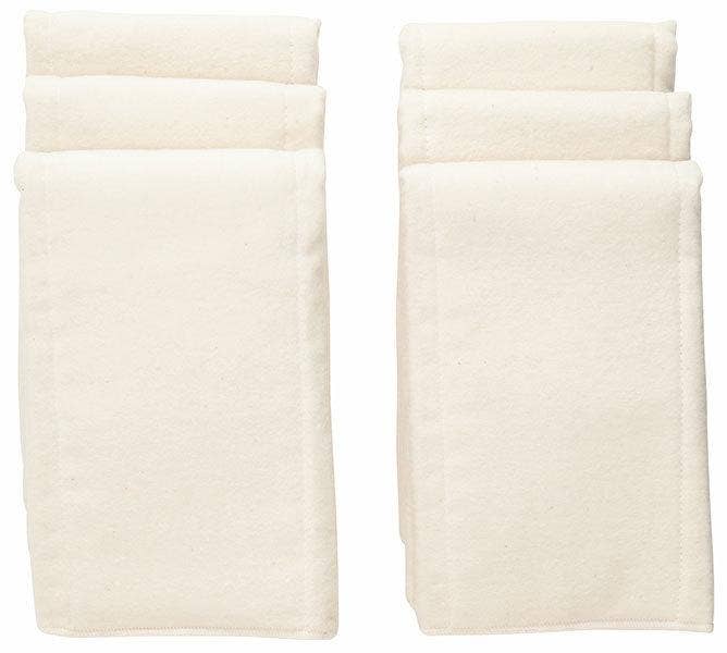 Nuangel Baby Washcloths in White | Cotton