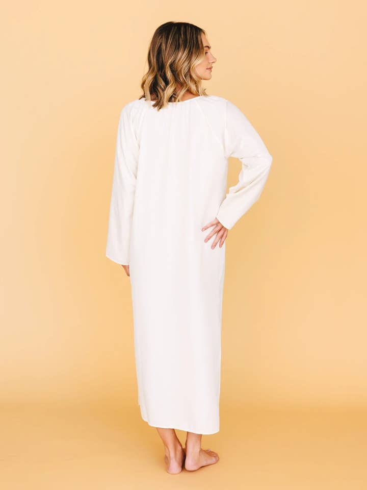 Tied Sunwear | UPF50+ Clothing - Wholesale Dress - Women's - Naomi Front-Tie Dress in Cream4