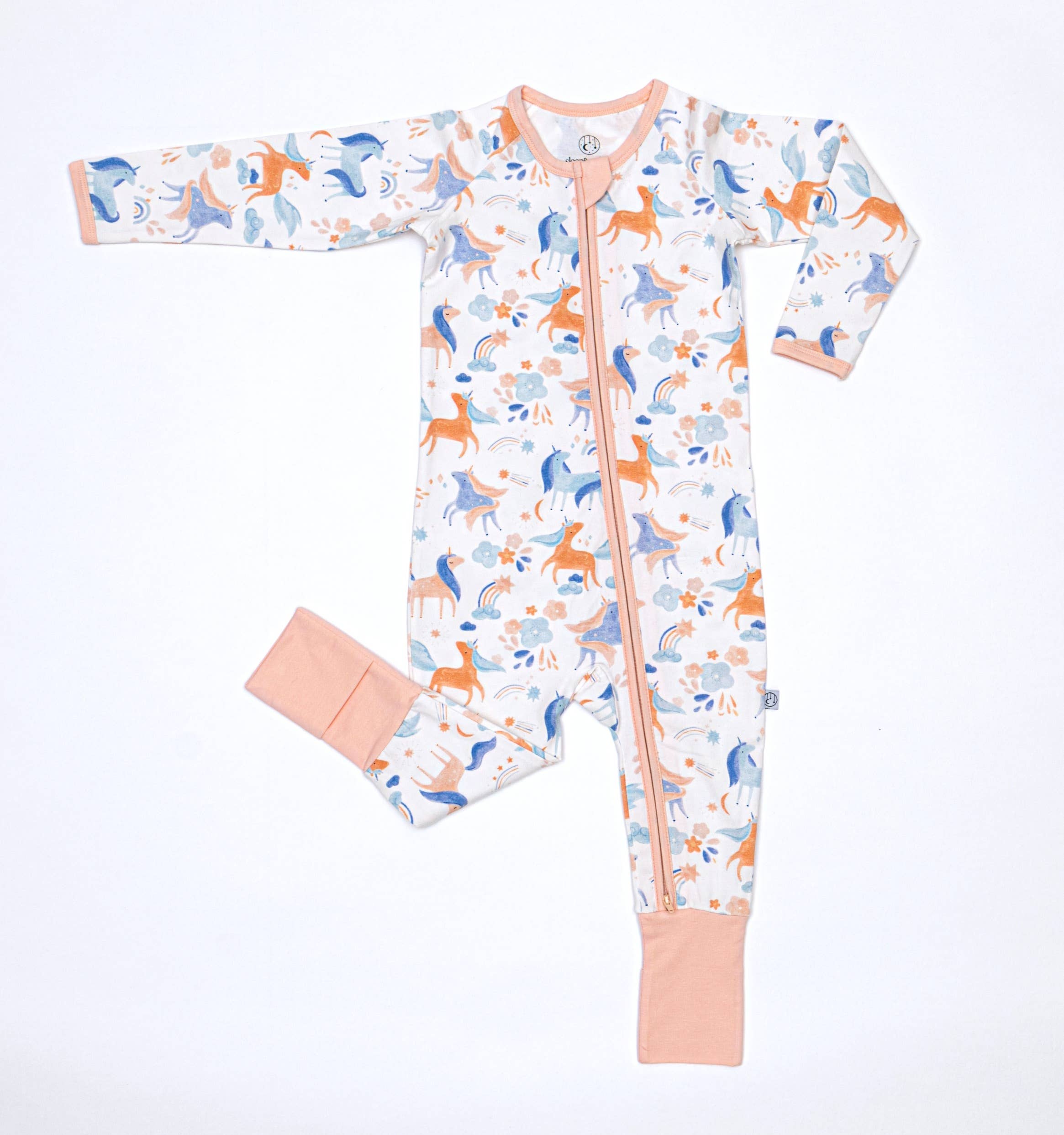 Sleeping Stars - Wholesale Sleepsuit - Baby - Unicorn Baby Grow1