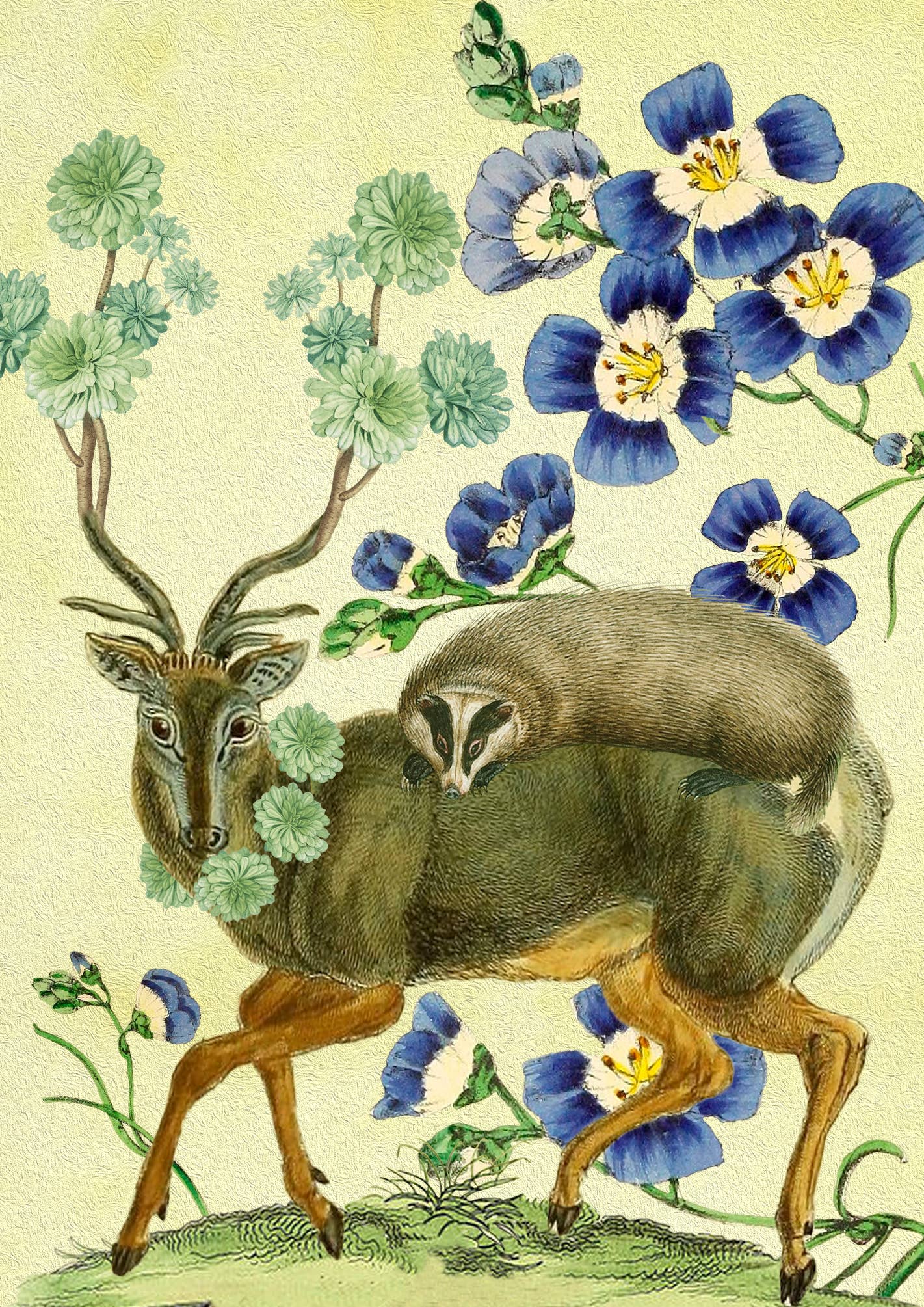 Madame Treacle (We cover US import duty) – wholesale Everyday greeting card – RS221P ~ Whimsical Blank Greeting Card1