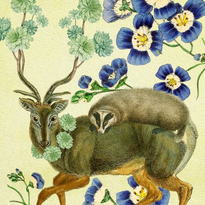 Madame Treacle (We cover US import duty) – wholesale Everyday greeting card – RS221P ~ Whimsical Blank Greeting Card1