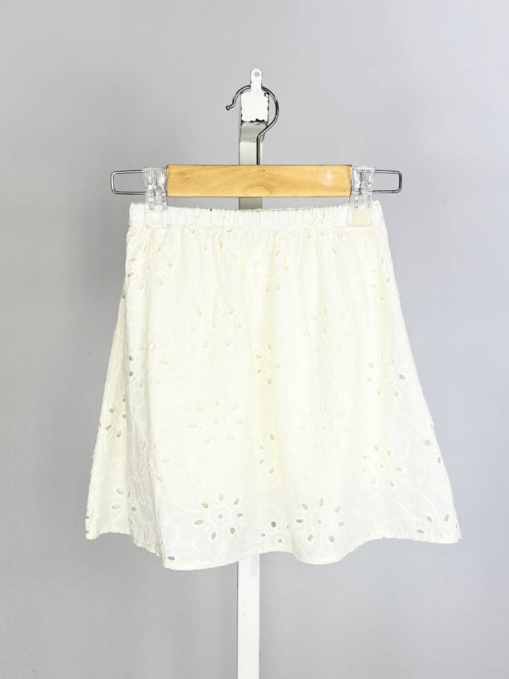 MINI MIGNON PARIS - Wholesale Skirt - Kids - English embroidery cotton skirt for girls2