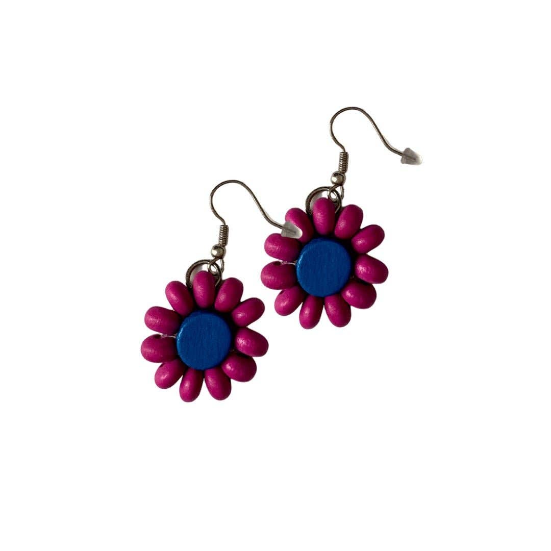 Bijondo - Wholesale Dangle Earrings - Blume Wooden Earrings3