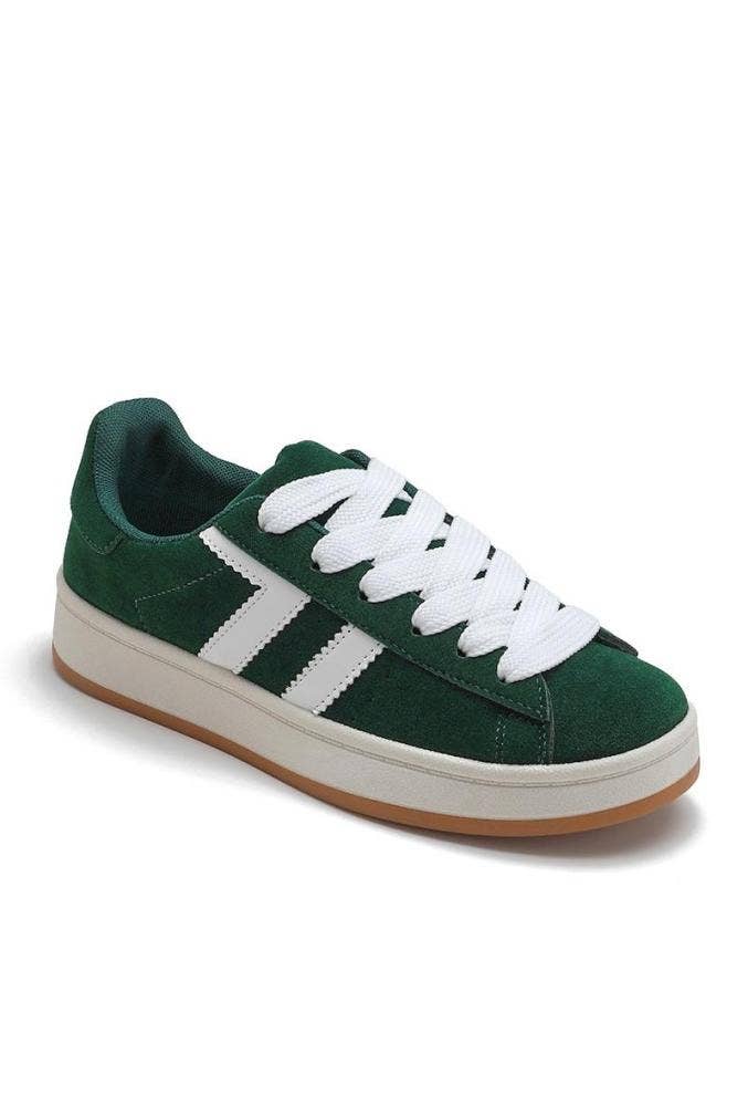 Joia Paris – wholesale Vardagssneakers - Dam – Trendy damsneakers med platt sula, snörning och dubbel rem BM-11013