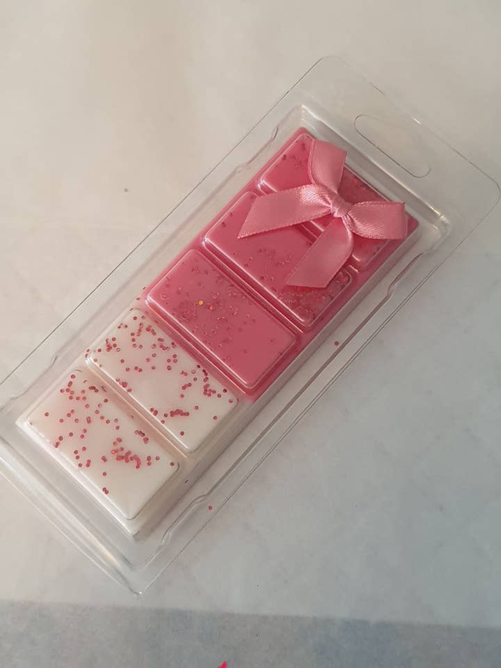 Jordgubbar & Grädde Vax Smält Snap Bar för wholesale av The Smelly Unicorn