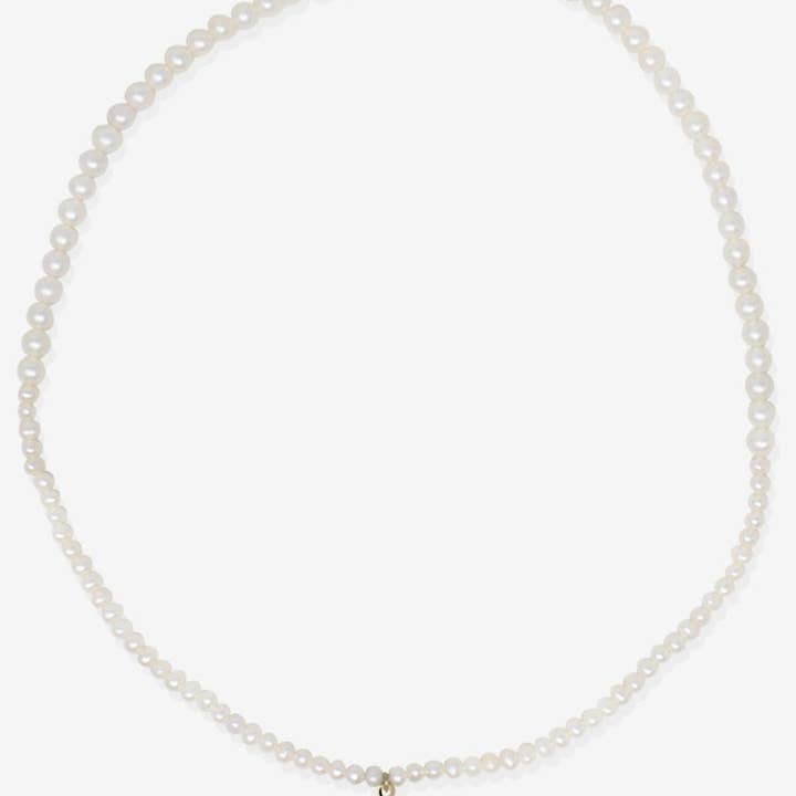 VINTOUCH ITALY - Wholesale Pendant/Charm Necklace - Isabella Pearl And Pink Cameo Necklace