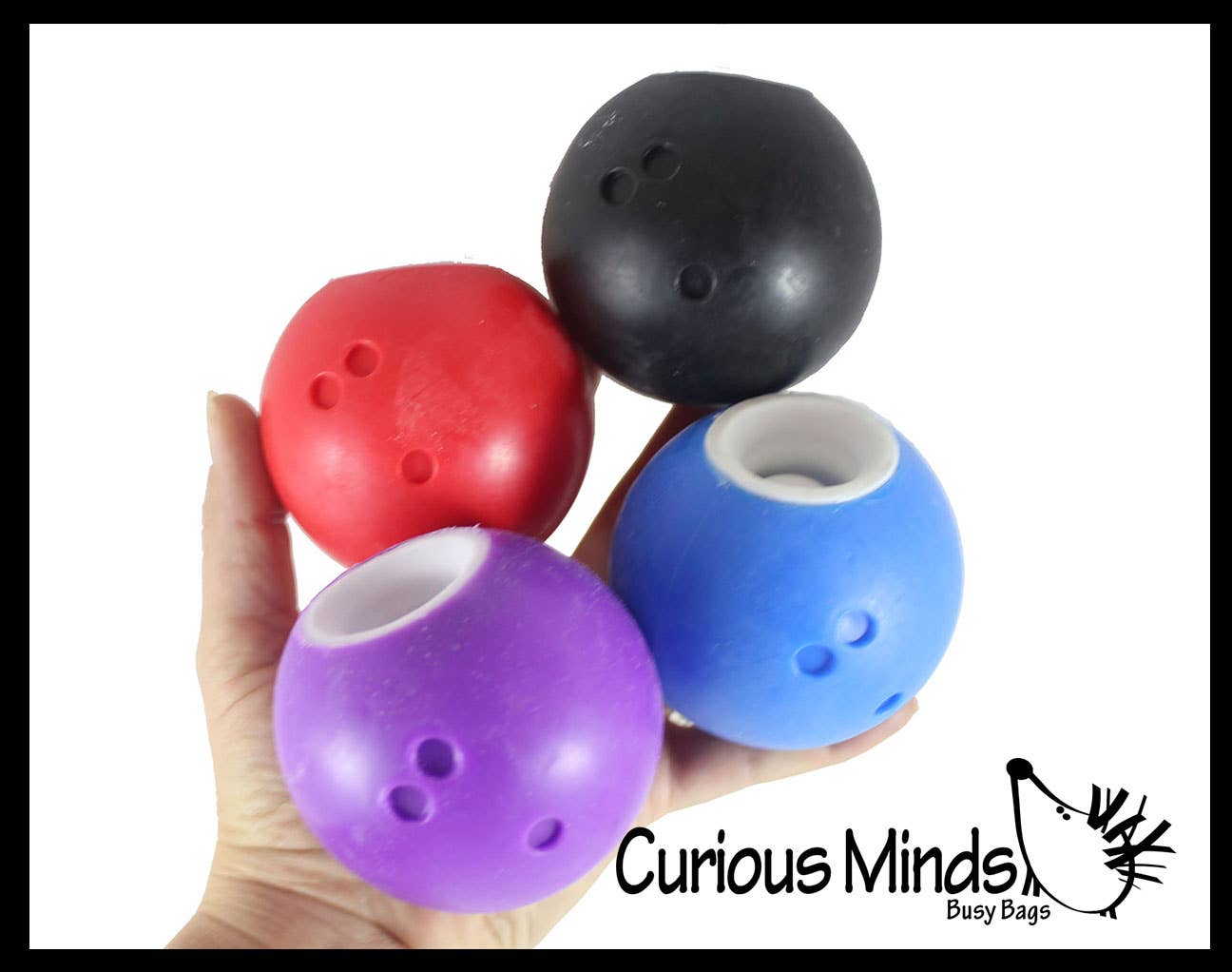 Curious Minds Toys - Wholesale Fidget Toy - Kids - 1 Bowling Pin in a Bowling Ball - Adorable Pop Up Fidget Toy8