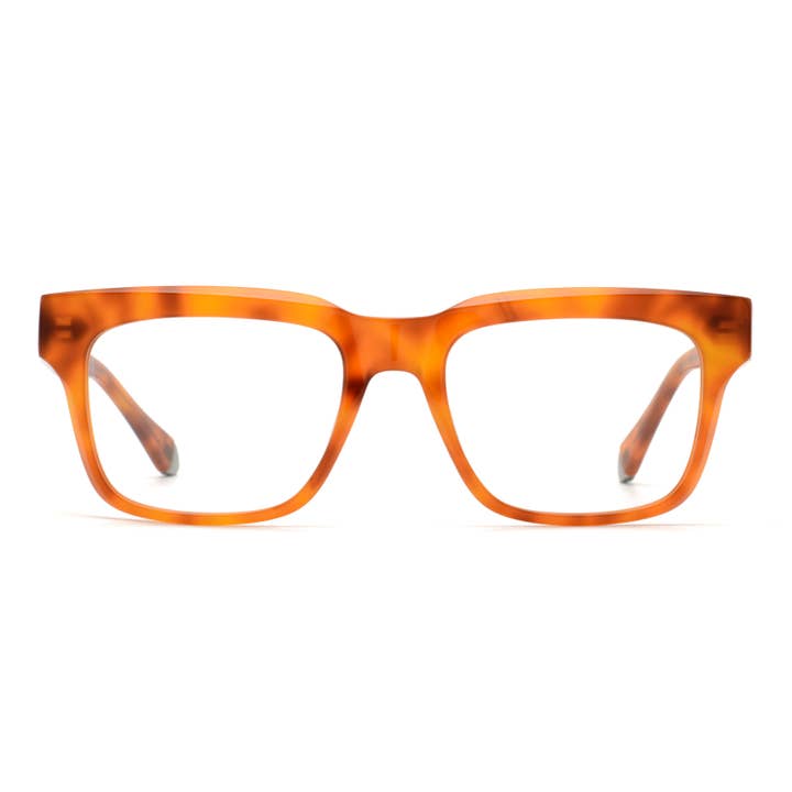 LOUIE. Brillen, vierkant montuur van acetaat. voor wholesale door Flama Eyewear