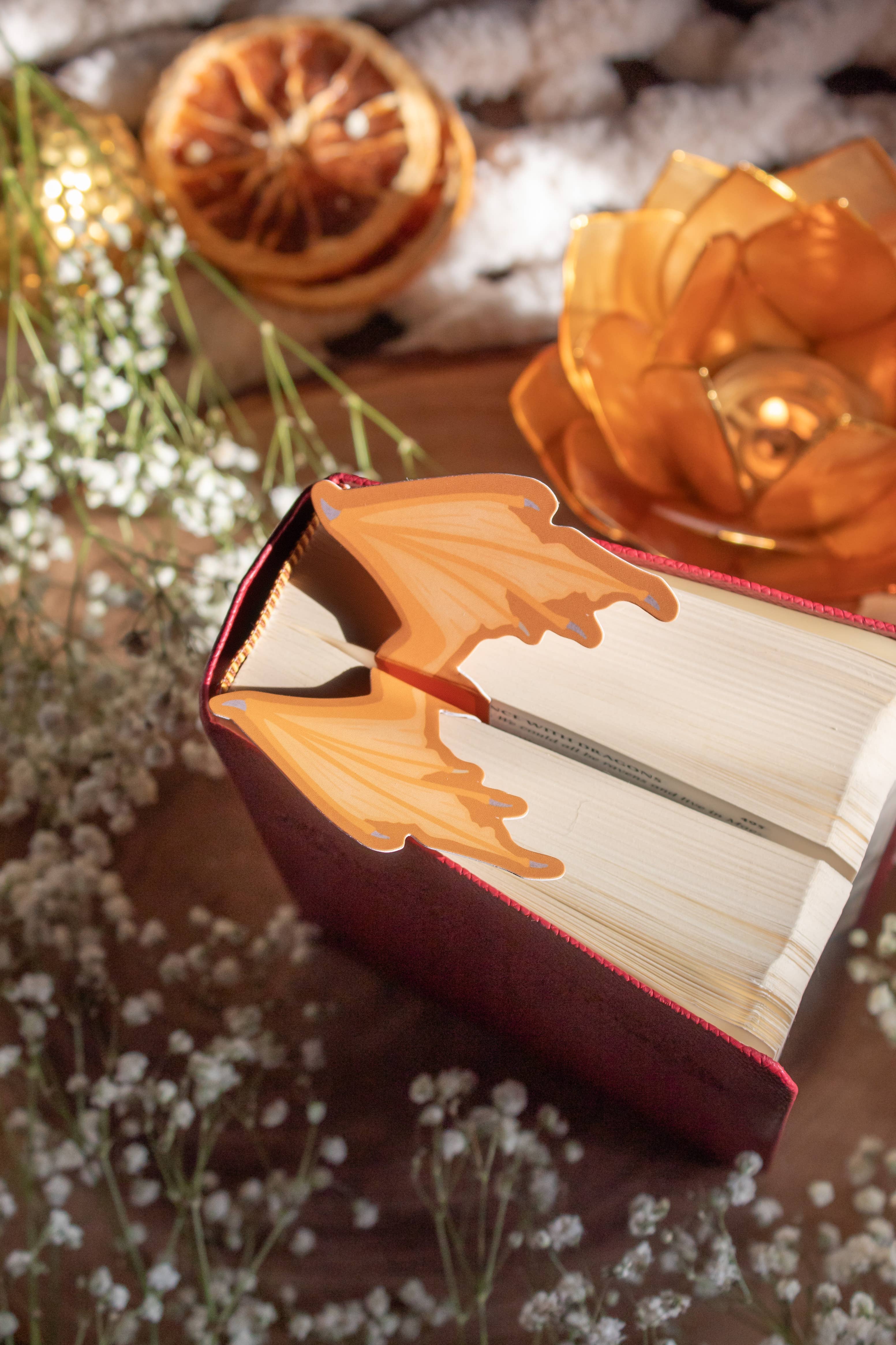 Meaggie Moos – wholesale Bookmark – 3D Dragon Wings Die-Cut Bookmark5