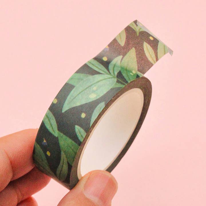 Midnight Leaves Washi Tape for wholesale by Occasionalish