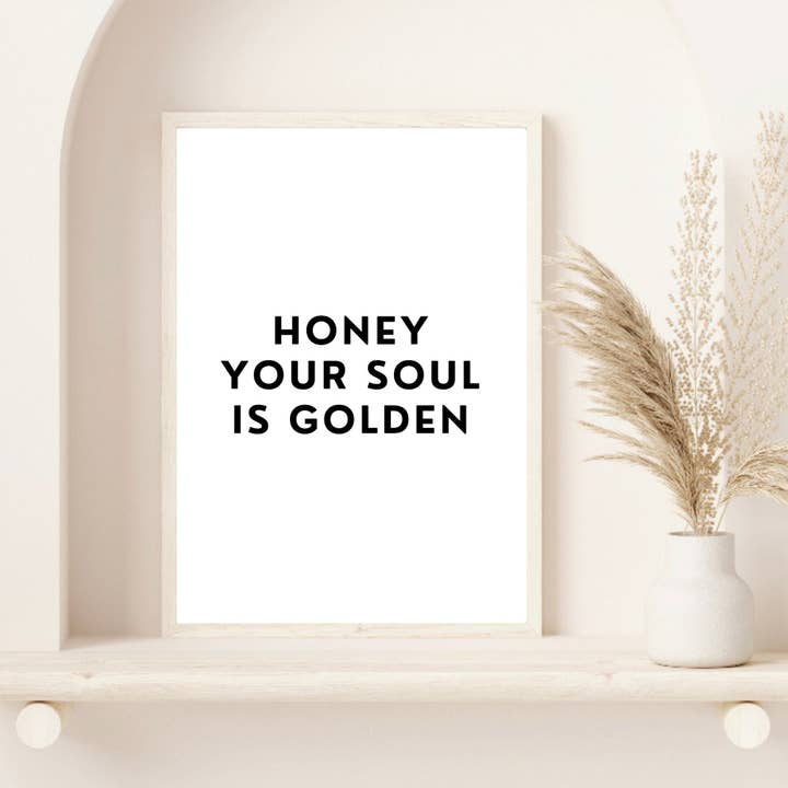 Typography Quote Print, Text Art Prints, Wall Prints, Prints for wholesale by PRINTD image