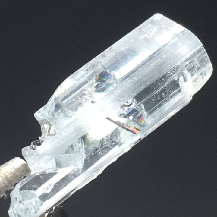 Wildheart Crystals - Wholesale Spiritual Stone/Crystal - Terminated Gem Aquamarine with Black Tourmaline 7.2ct2