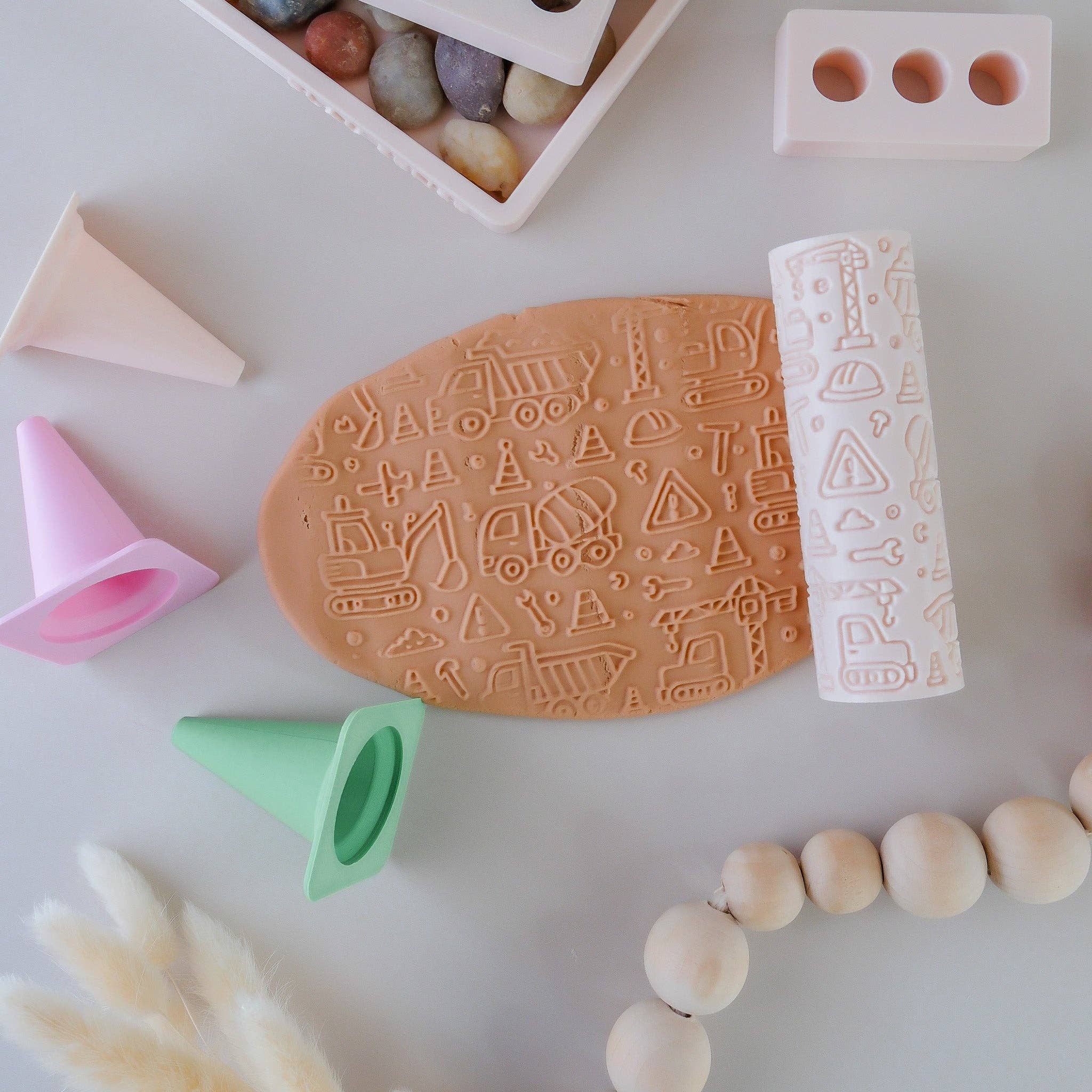 Play Sense - Wholesale Putty/Slime - Kids - Eco Textured Roller | Construction1