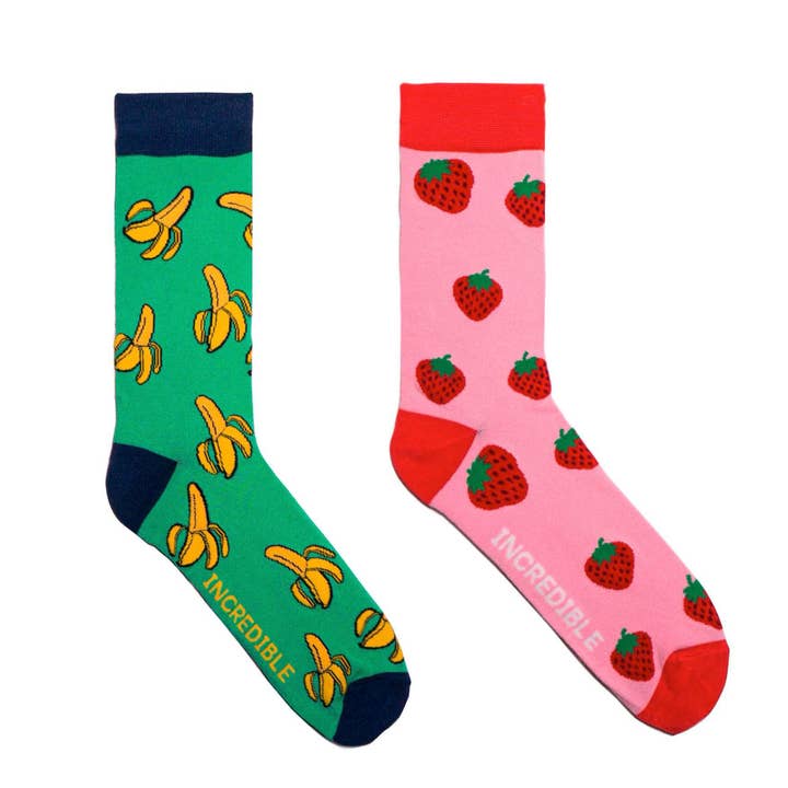 Sensação Meio Frutada por atacado de Incredible Socks