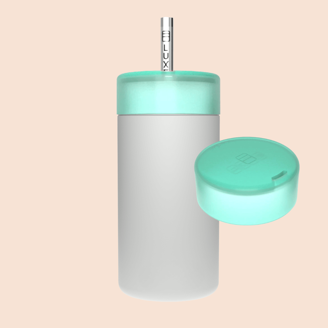 Luxey Cup – wholesale Isolerade dryckesvaror – GRÅ - Duo Switch Rostfritt Stål Mugg 12oz6