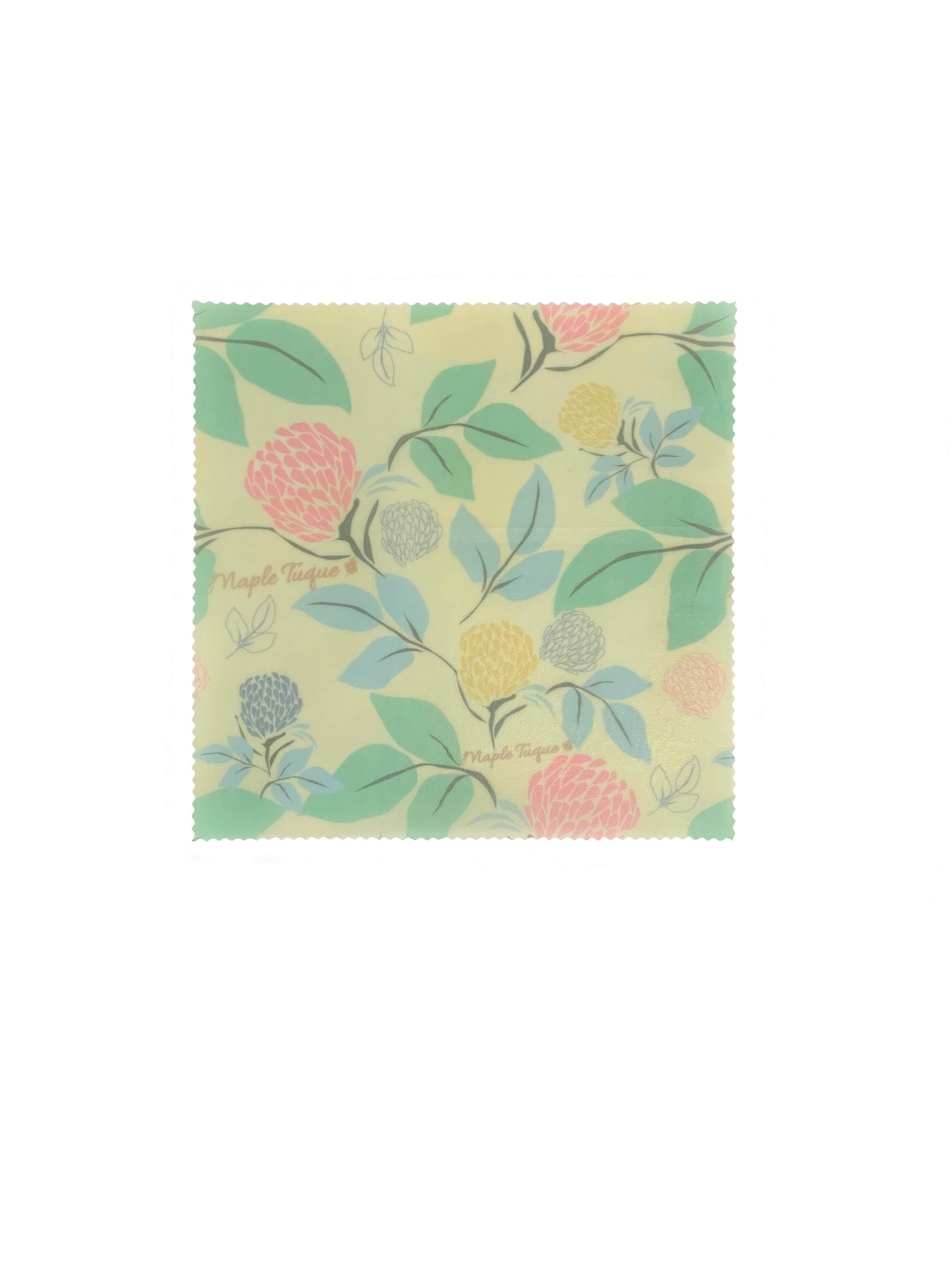 Maple Tuque - Vente Sachet de conservation/film alimentaire - Set de 2 Wraps en cire d'abeille - Motif : Assorti7