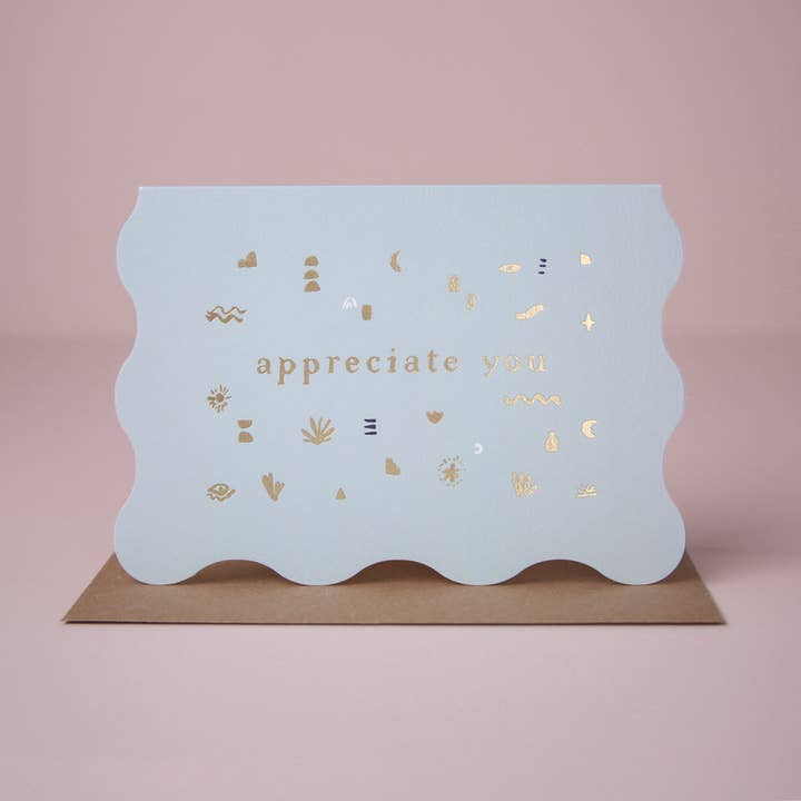 Sister Paper Co. - Wholesale Thank You Card - Appreciate You Card | Thank You Card | Thank You Cards1