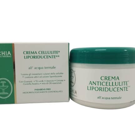 Anti-Cellulite Lipo-Reducing Cream - 250 ml JAR for wholesale by ISCHIA COSMETICI NATURALI