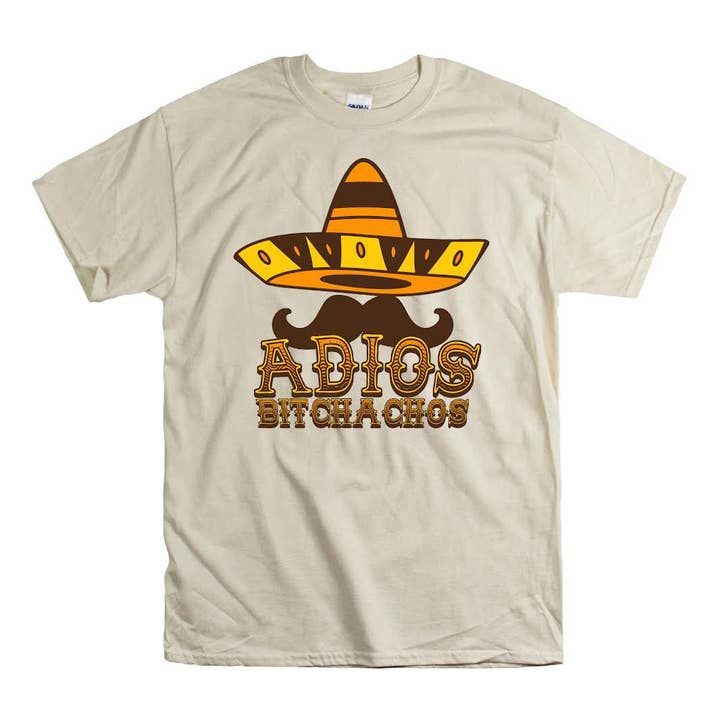 WTF Label - Wholesale Screen Printed T-Shirt - Women's - Adios B!tchachos1