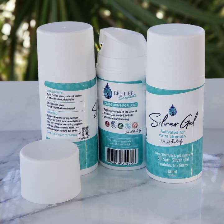 Alkaline Silver Gel for wholesale by BioLife Essentials