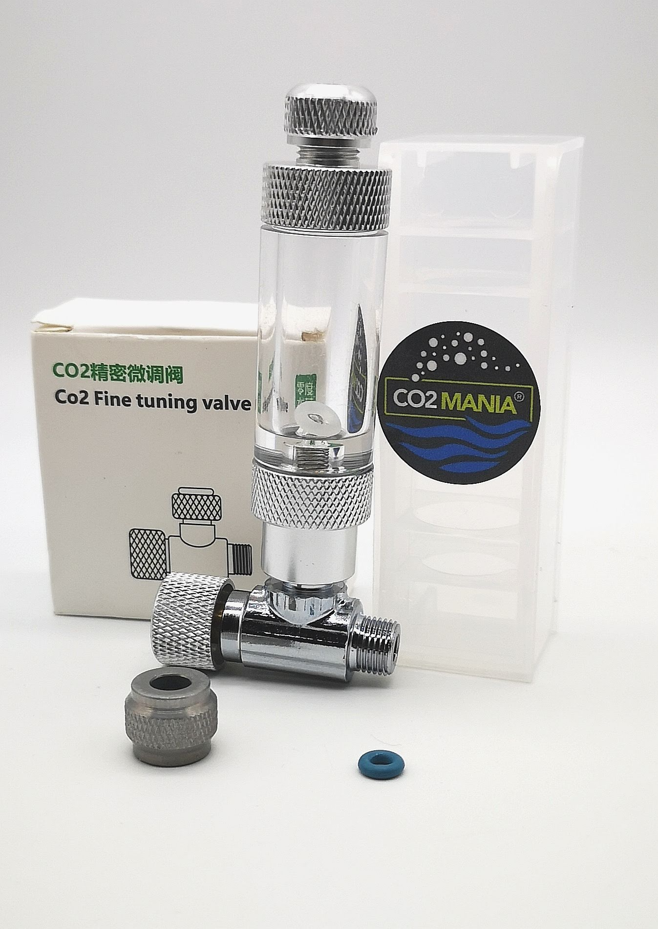 CO2 MANIA® - Wholesale Pet Supplement - Not Cat/Dog - CO2 flow regulator for aquarium with bubble counter4