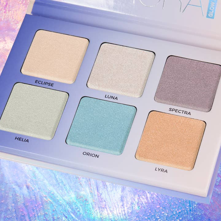 Best Beauty Group - Wholesale Makeup Highlighter - ABH Aurora Glow Highlight Makeup Palette Kit