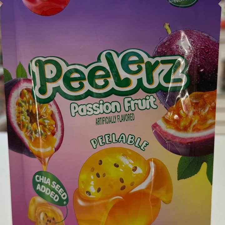 Peelerz Bonbons Pelables à la Passion 3 oz 12 unités pour la vente par Long Island Candy Factory