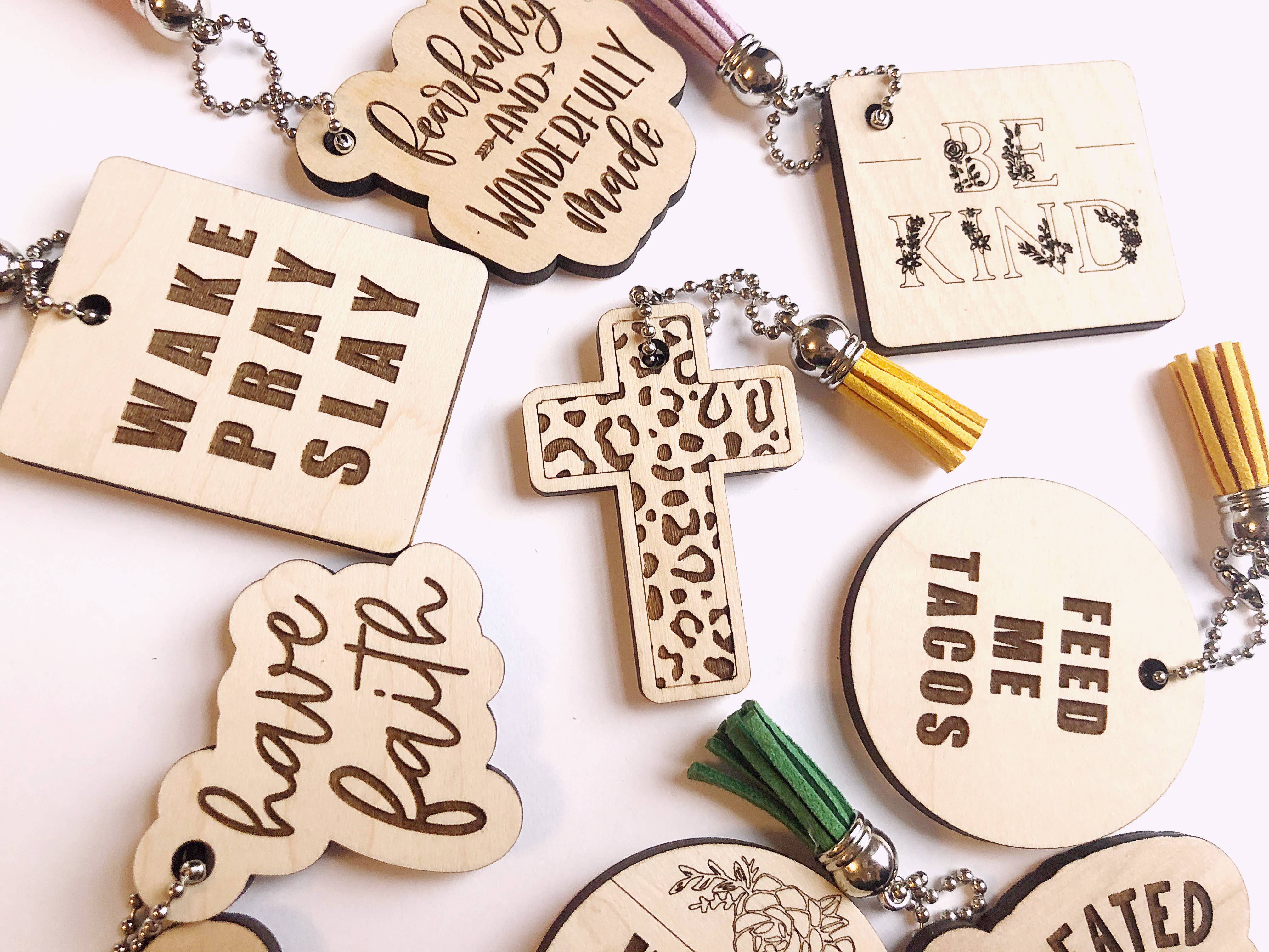 Nicole Letters - Wholesale Keychain - Unisex - Cross Keychain1