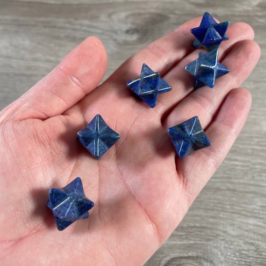 Keystone Crystals - Wholesale Spiritual Stone/Crystal - Gemstone Merkaba Star Sacred Geometry Crystal – 1/2 Inch 7