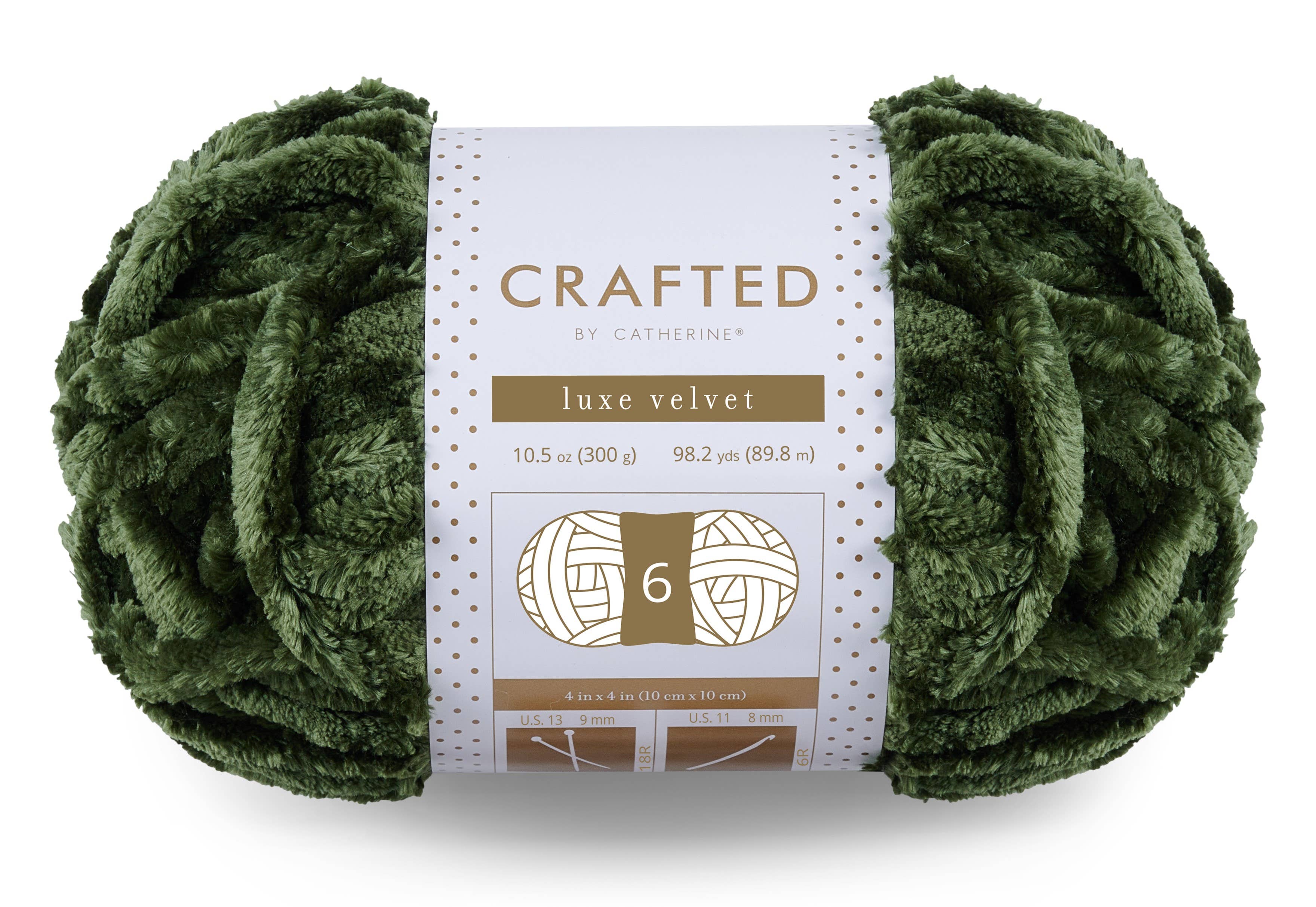 Crafted by Catherine - Wholesale Yarn - Luxe Velvet Yarn | 10.5oz/300g | Super Bulky #6 | Pack of 431