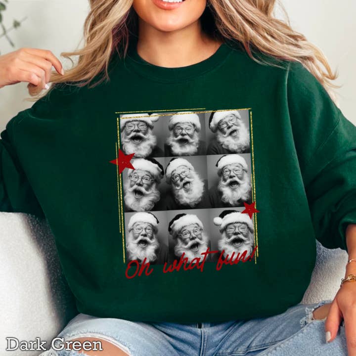 Shoppe SHC - Wholesale Graphic sweatshirt – Women’s - Oh What Fun Christmas Sweatshirt Gildan11