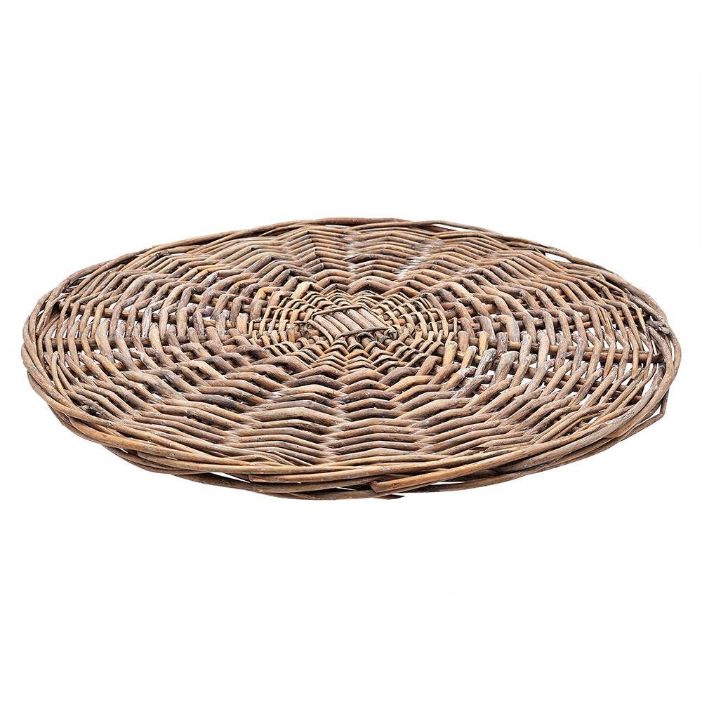 A&B Home Group Inc. - Wholesale Placemat - 14" Willow Weave Placemat - Brown4