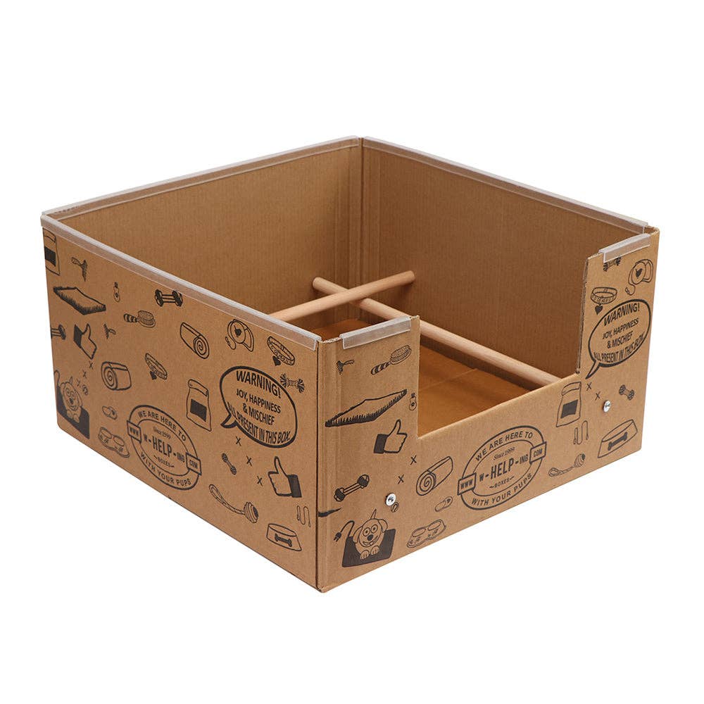 Kozee Pet (Vetfleece) - Wholesale Pet Bed - Cat/Dog - Cardboard Flatpack Hygienic Whelping Box3