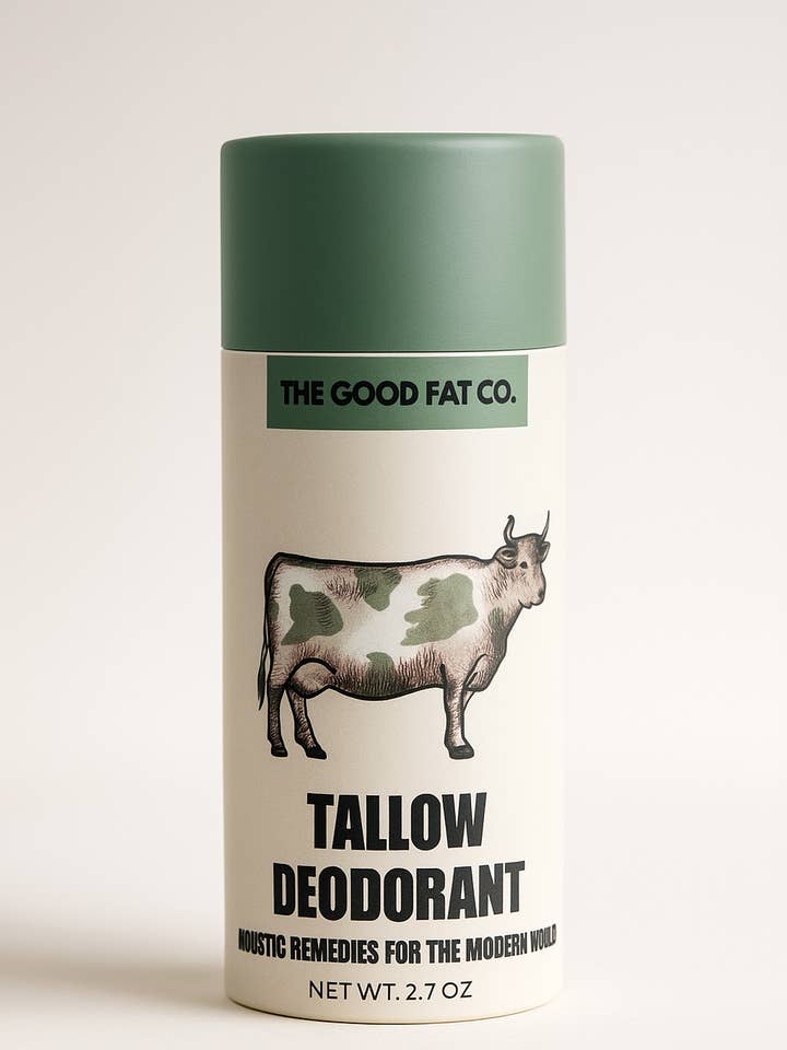 🌿 Bring a 5-Star Favorite to Your Shelves Tallow Deodorant- for wholesale by TheGoodFatCo