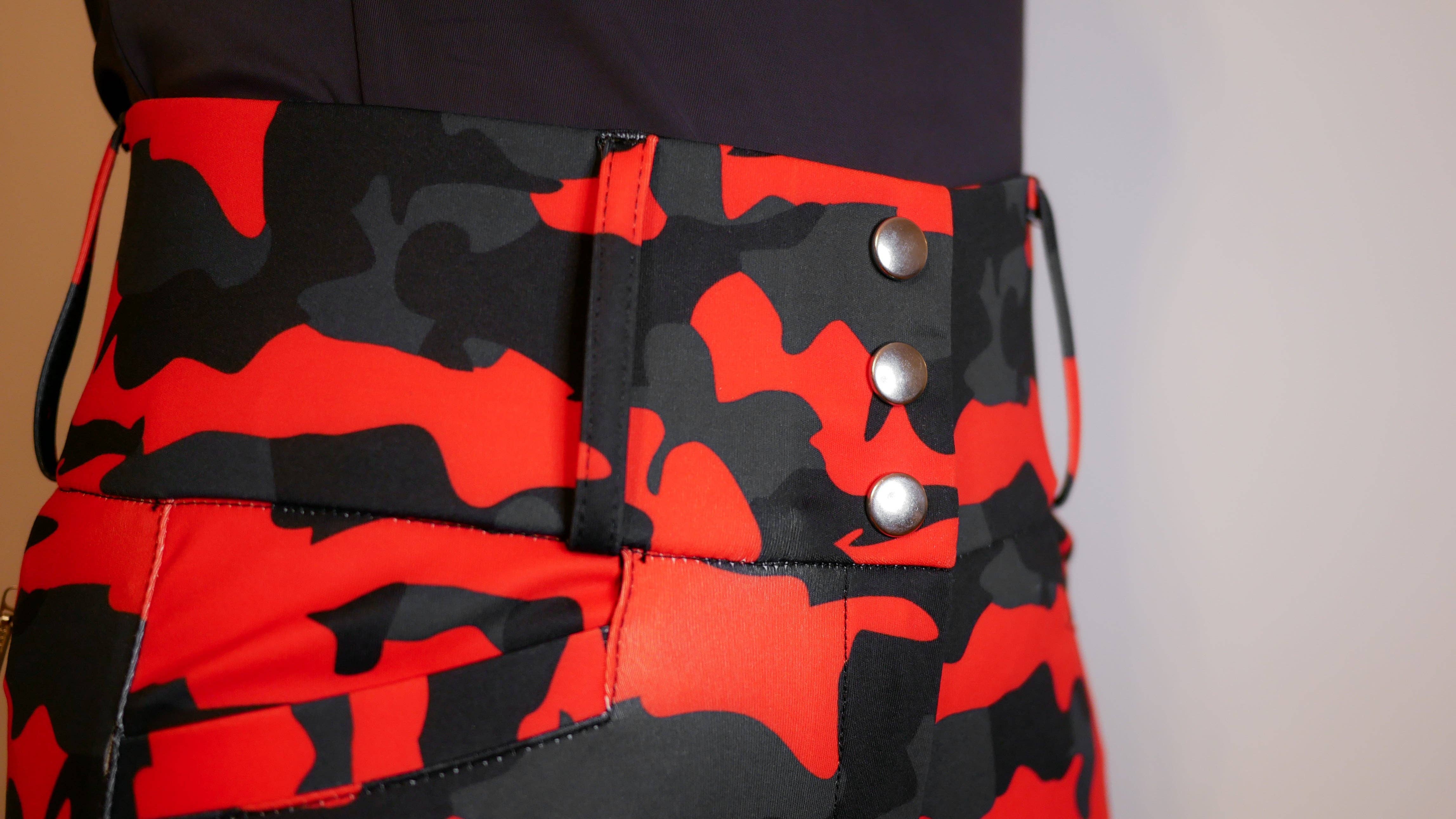 Evitoc Equestrian - Vendita all'ingrosso Pantalone - Donna - Breeches Evitoc Red Camou16