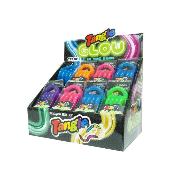 Tangle, Inc. – Großhandel Fidget Toy – Kinder – Tangle® Jr. Im Dunkeln leuchtendes sensorisches Lernspielzeug